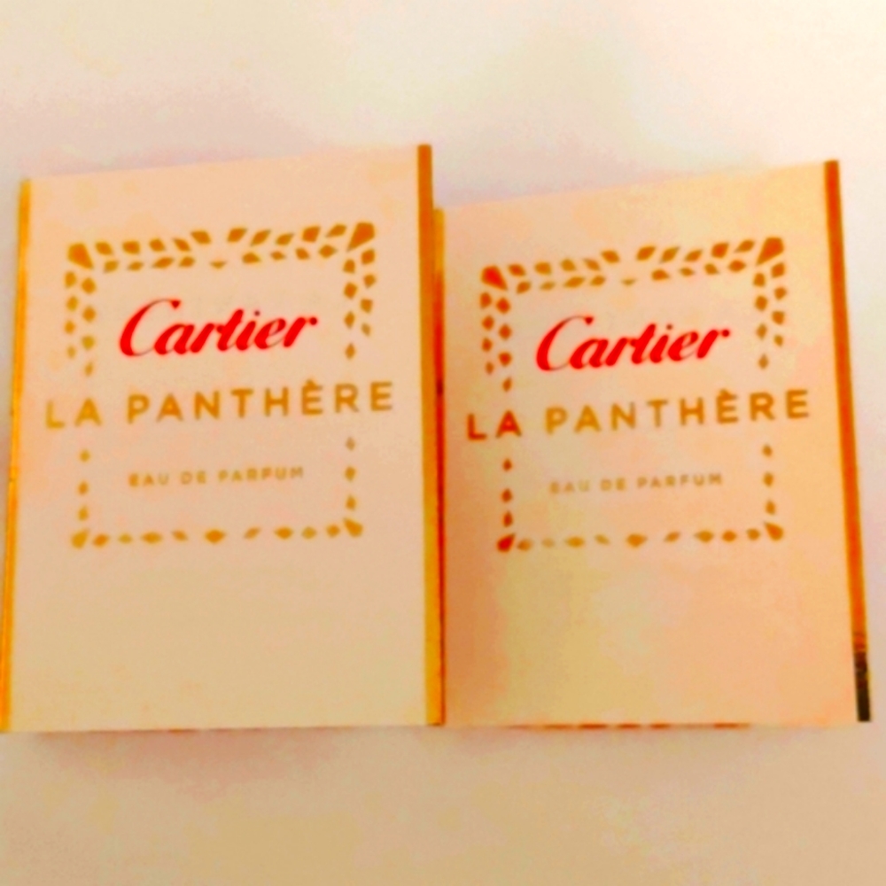 Cartier la Panthere , 2 vials , 1.5 mL each Brand New!